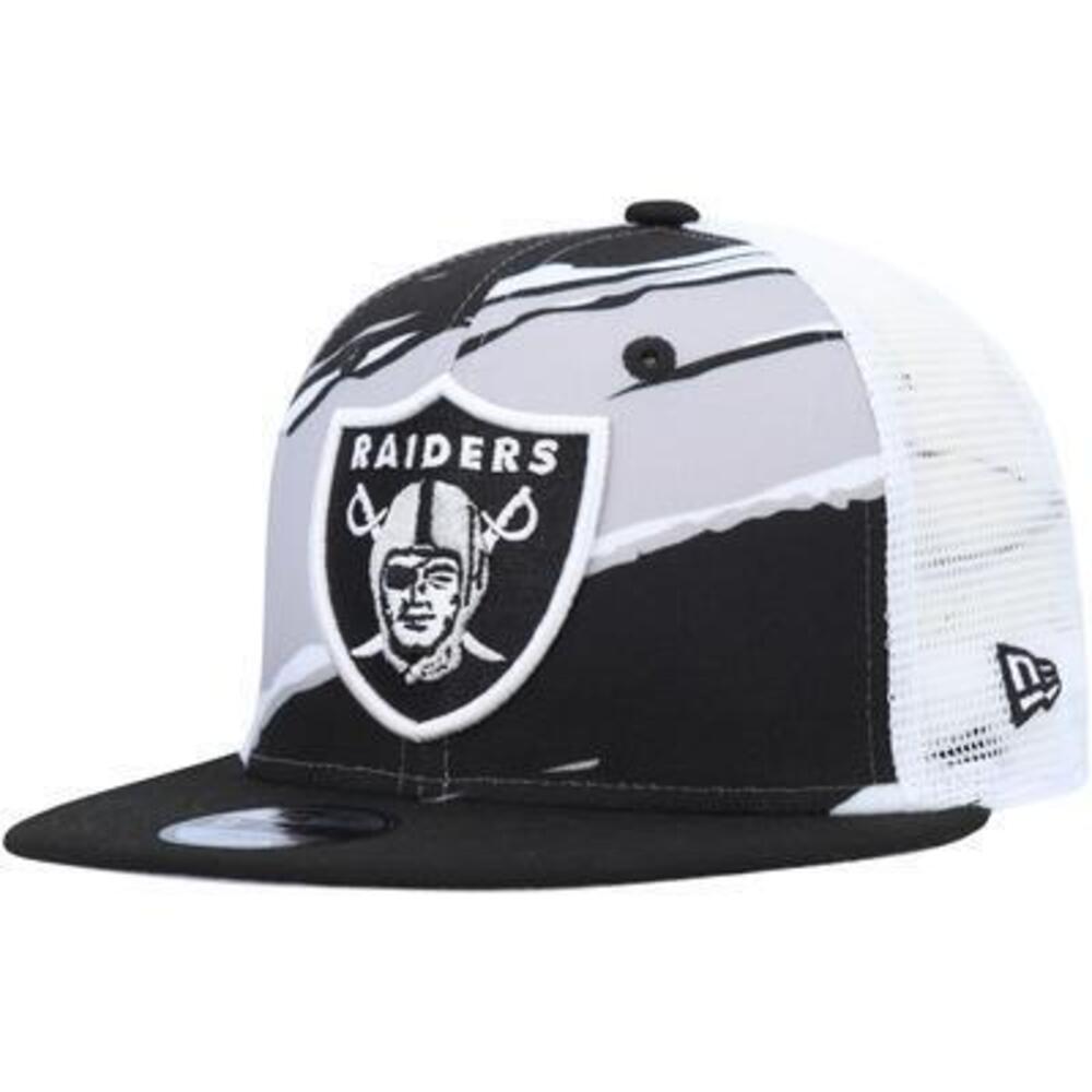 New Era Youth Black Las Vegas Raiders Tear 9FIFTY Snapback Hat